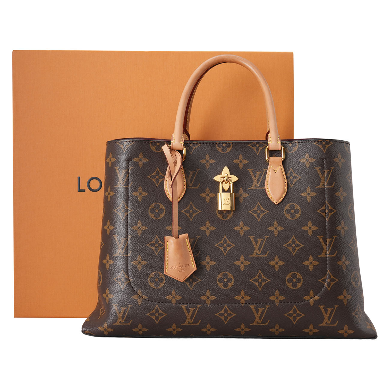 LOUIS VUITTON(USED)루이비통 M43551 모노그램 플라워 토트백